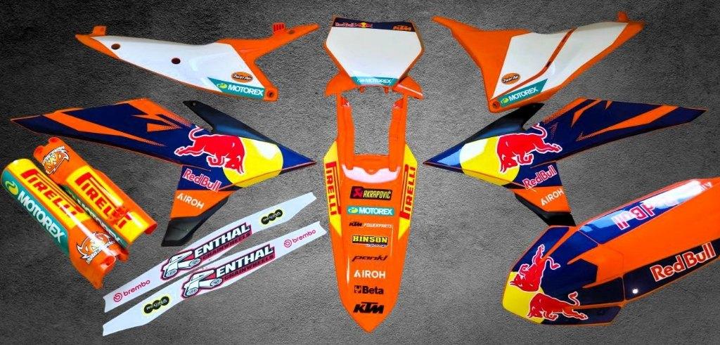 PACK Plastiques - Kit déco KTM SX / SXF 2025 2026 + EXC EXCF, Envoi