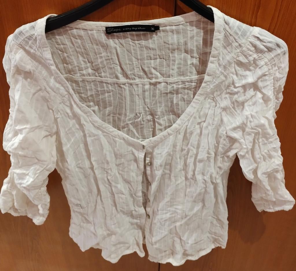 Blouse crème Steps m 36, Vêtements | Femmes, Enlèvement ou Envoi