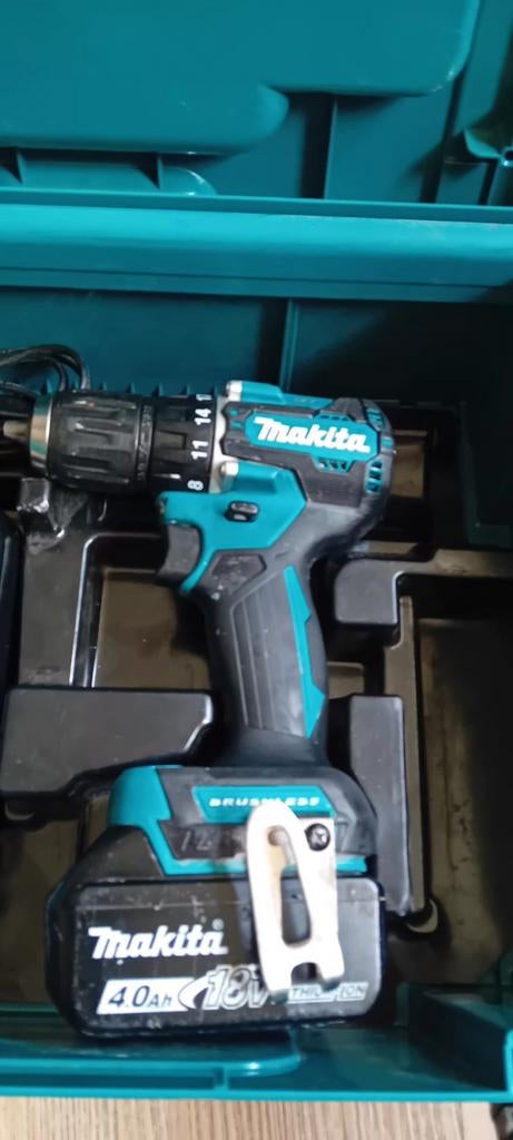 Makita   vijsmachine  boormachine  ddf  487  18v  +, Ophalen of Verzenden, Zo goed als nieuw