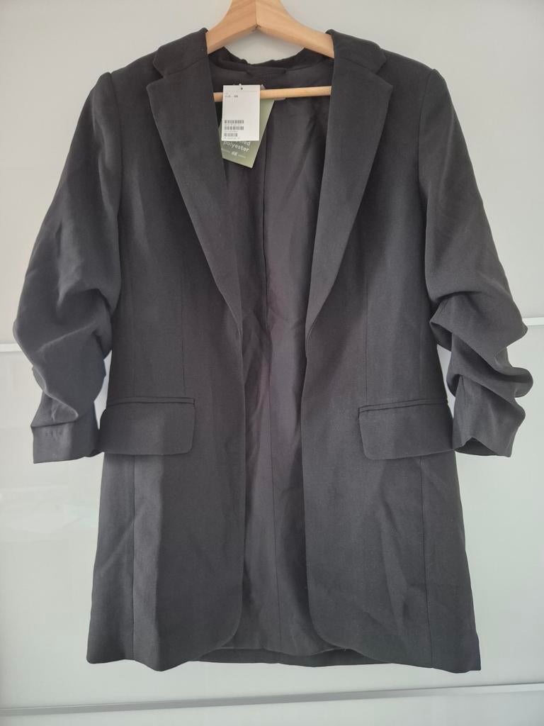 Blazer noir fluide H&M, neuf, jamais porté, taille xs, Enlèvement ou Envoi, Noir