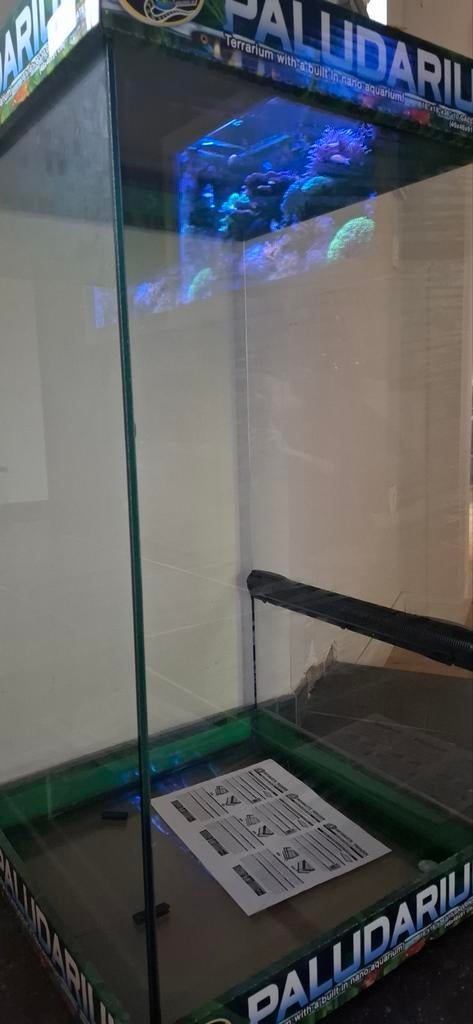 ZooMed terrarium/paludarium 45x45x90 NIEUW, Dieren en Toebehoren, Ophalen