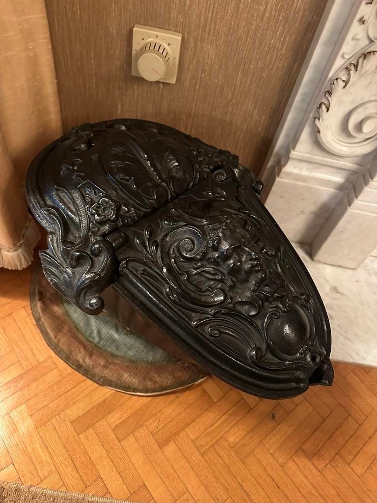 Antieke kolenkit decoratie, Ophalen