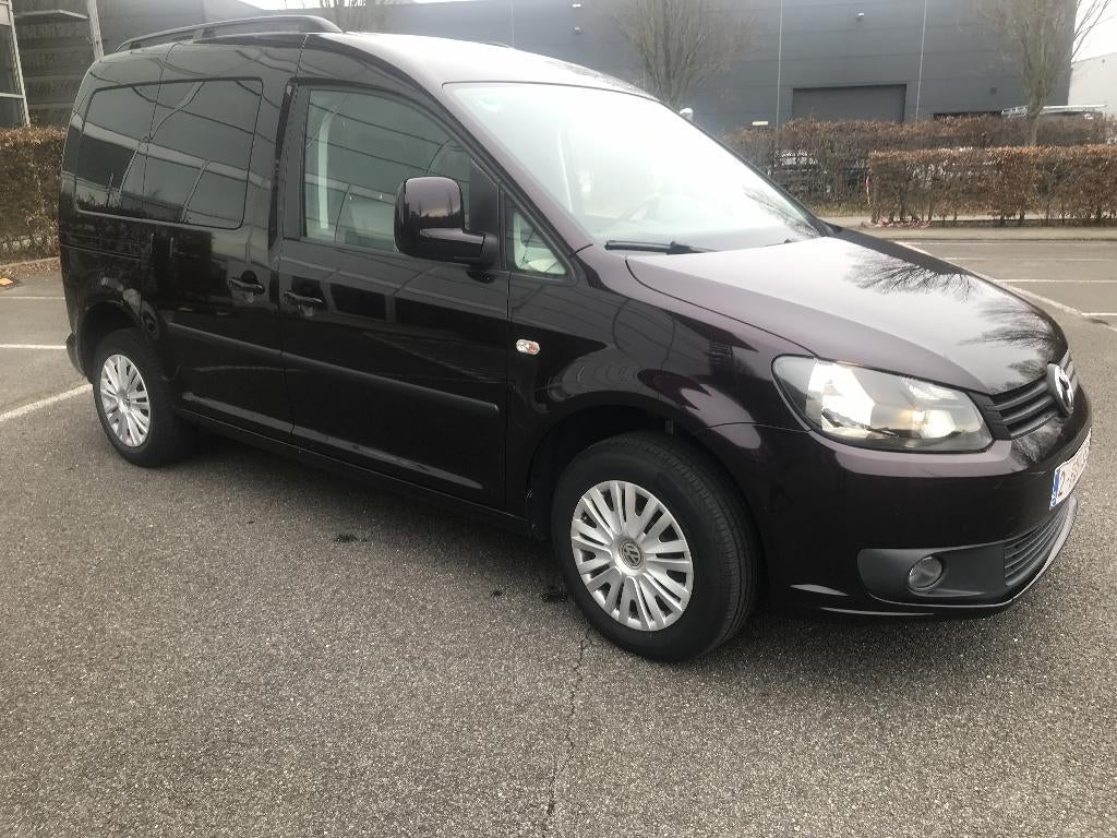VW Caddy life benzine euro5 - gekeurd verkoop, Auto's, Volkswagen, Particulier, Caddy Combi, ABS, Airbags, Airconditioning, Boordcomputer
