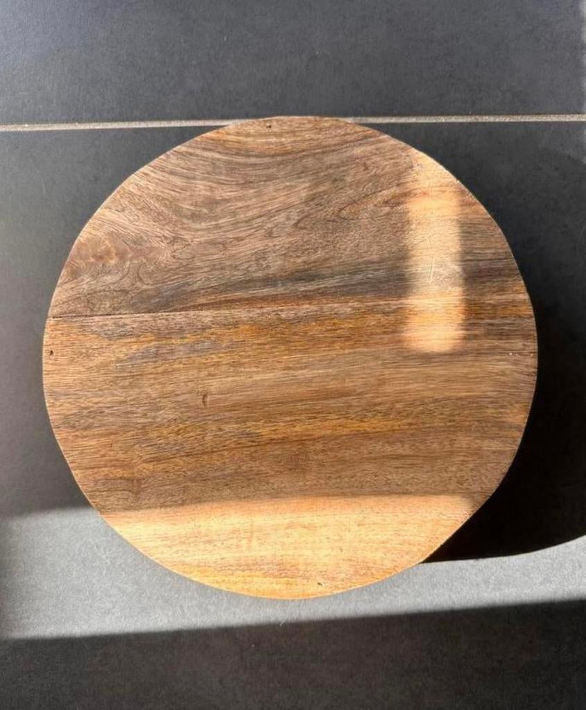 Plateau décoration en bois de manguier massif, Maison & Meubles, Enlèvement, Comme neuf
