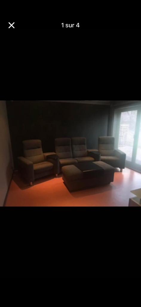 Fauteil Stressless, Enlèvement, Tissus