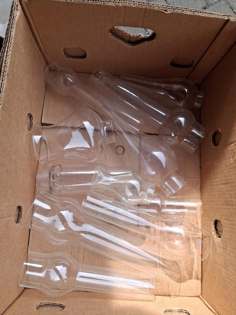 Olielamp glaasjes., Ophalen