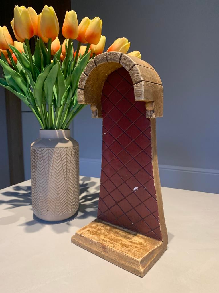 Décoration de niche en pierre pour statue - Pied de stalle, Enlèvement ou Envoi, Comme neuf