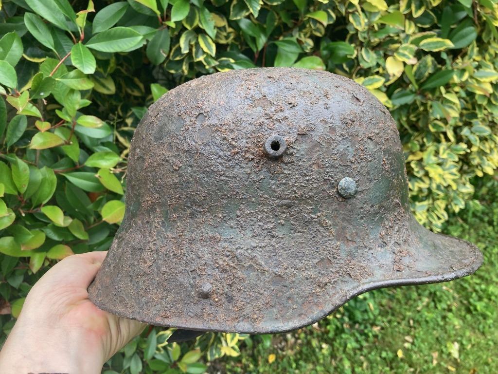casque allemand ww1 ww2, Ophalen