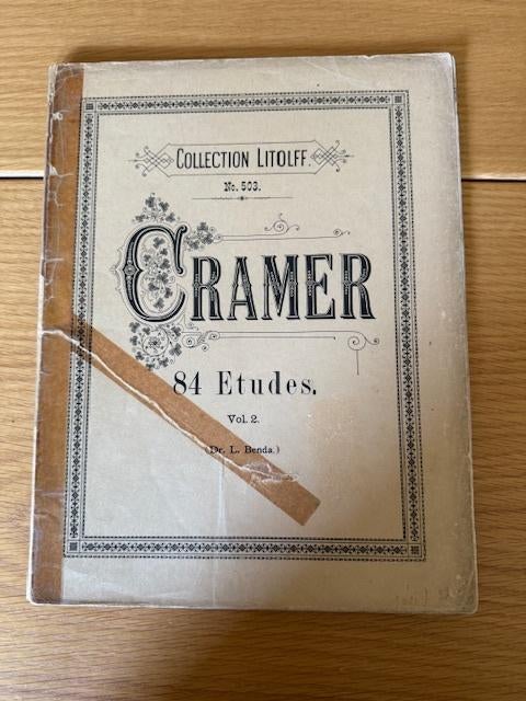 Cramer – 84 Études, Vol. 2 (nr. 43–83), Gebruikt, Klassiek, Ophalen of Verzenden, Artiest of Componist