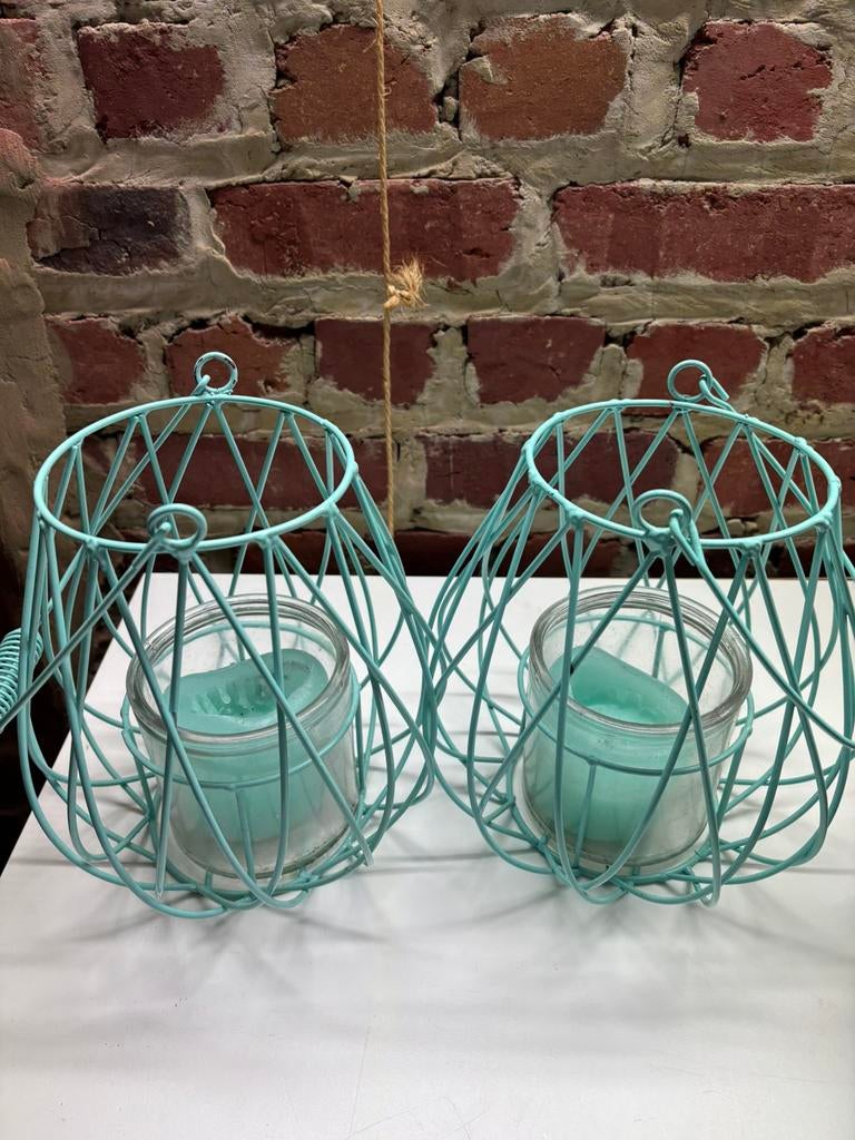 Theelicht houders, Ophalen, Gebruikt, Ovaal