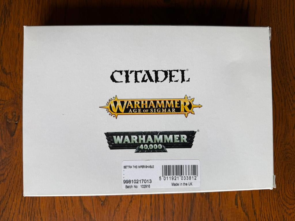 Settra l'Impérissable - Warhammer Finecast, Enlèvement ou Envoi, Neuf, Warhammer, Figurine(s)