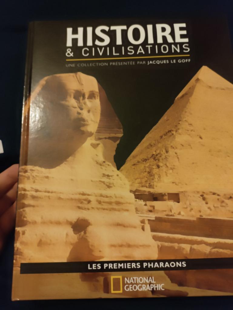 livre "Histoire et civilisation: Les premiers pharaons", Livres, Enlèvement ou Envoi, Comme neuf