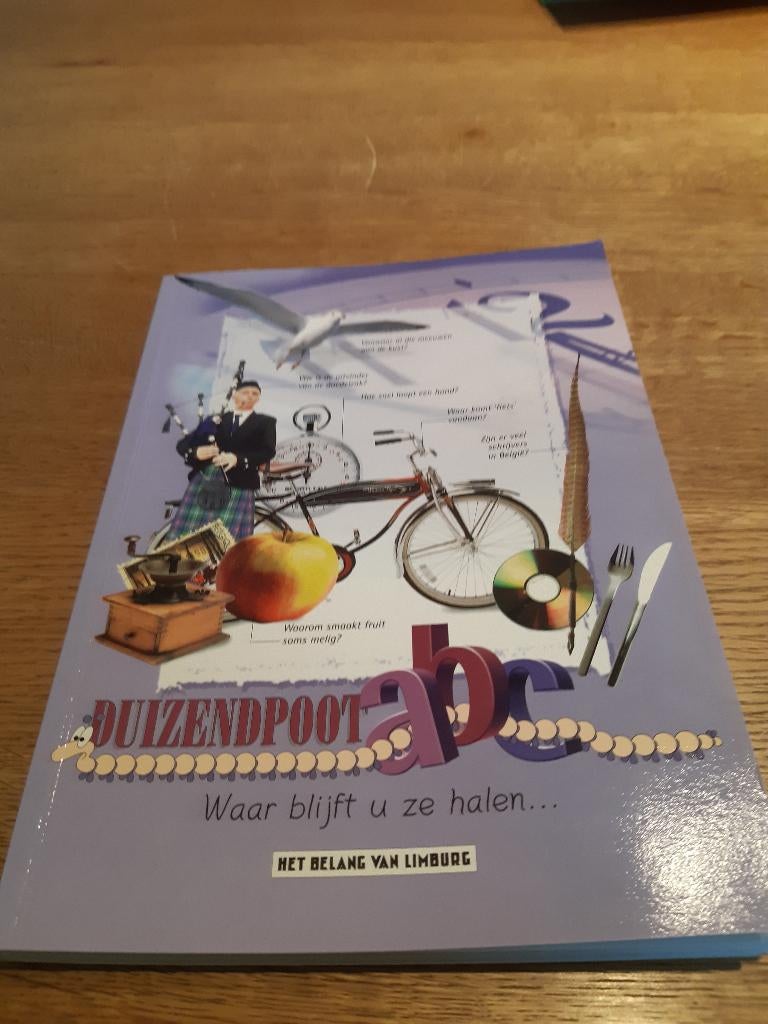 boek duizendpoot ABC, Enlèvement ou Envoi, Comme neuf