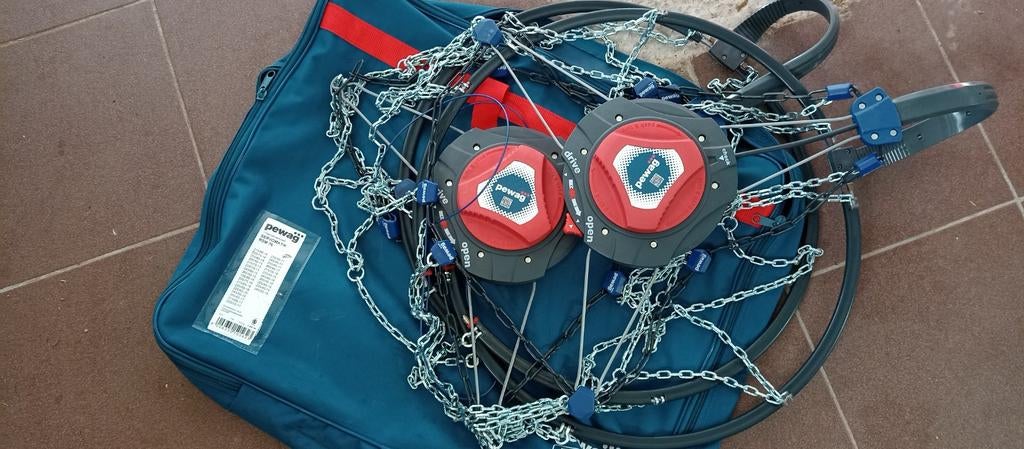 Sneeuwkettingen Servomatik RSM76 bandenmaten 14" tem 19", Auto diversen, Sneeuwkettingen, Ophalen