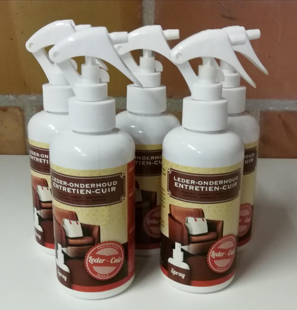 Leder onderhoudsproducten 5 flesjes, Ophalen