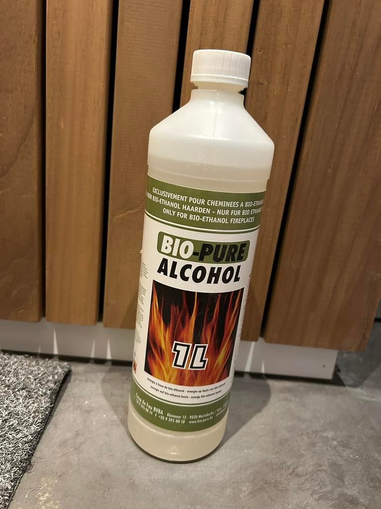 Alcool pour cheminée à bio-éthanol Bio-pure, Enlèvement ou Envoi, Comme neuf