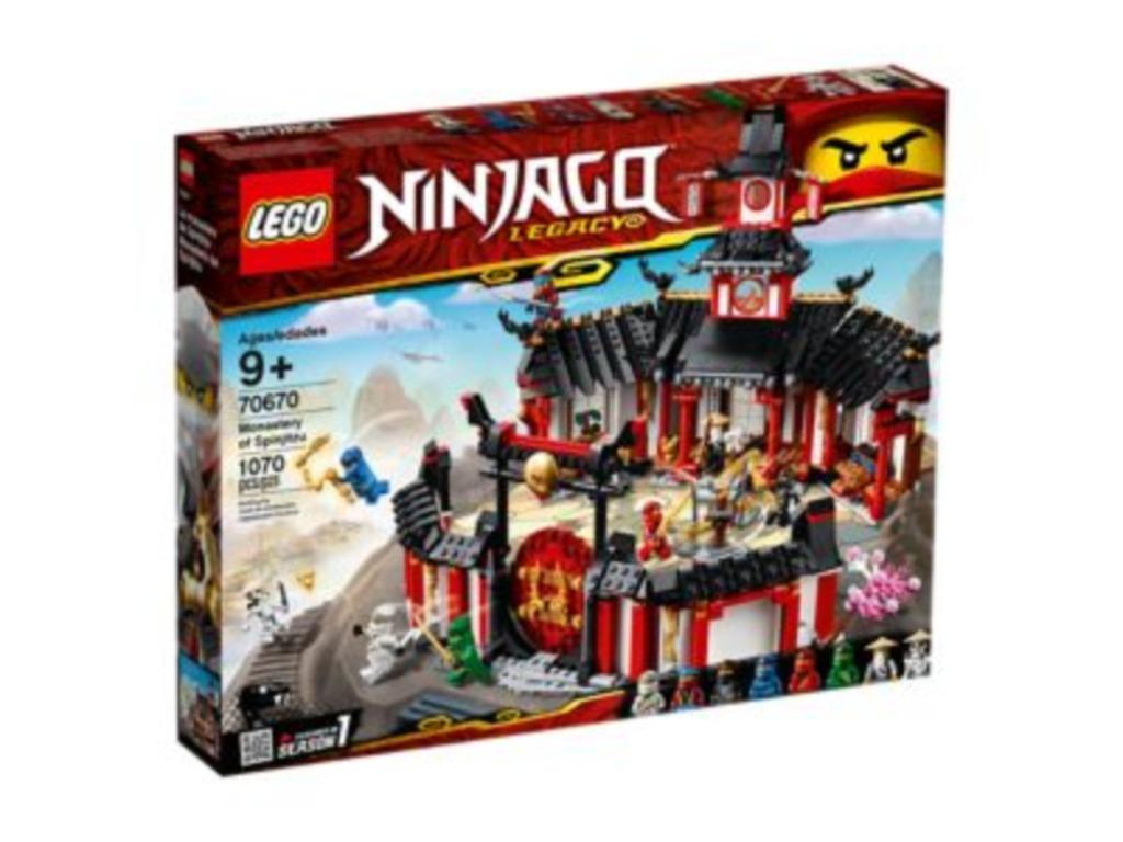 lego ninjago 70670, Ophalen of Verzenden, Nieuw, Complete set, Lego