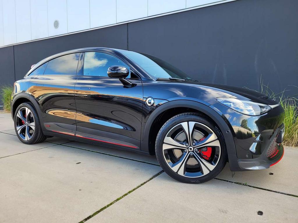 Smart #3 BRABUS *4X4*HUD*PANO DAK*360'CAMERA*21"ALU*MEMORY*, Détection des panneaux routiers, 0 kg, Noir, Berline