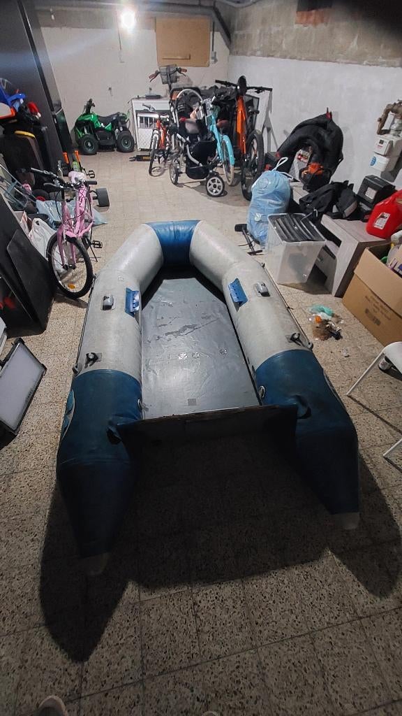 Rubberboot, Watersport en Boten, Rubberboten, Gebruikt, Overige merken, Hout, Ophalen