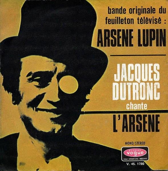 single jacques dutronc -arsene lupin-, Enlèvement ou Envoi, Single, Utilisé, Pop
