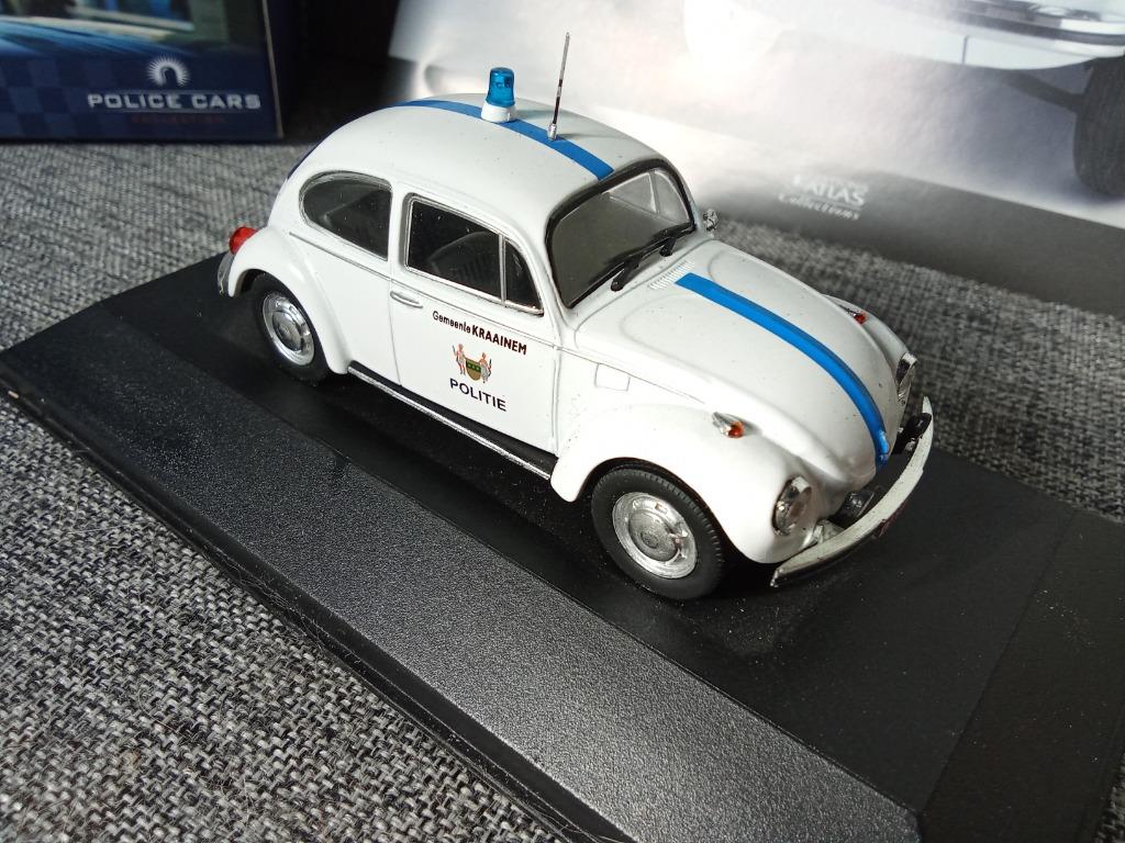 Politieauto VW 1302 Kever - Atlas 1/43, Ophalen of Verzenden, Nieuw, Auto, Overige merken