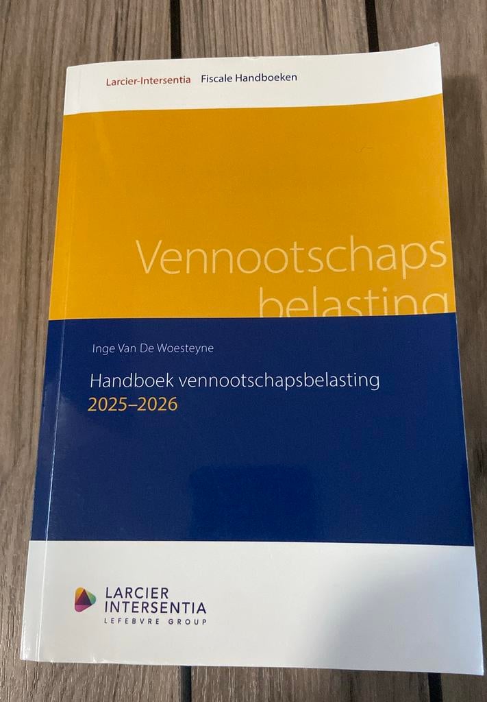 Handboek Vennootschapsbelasting, Ophalen of Verzenden, Nieuw, Hoger Onderwijs