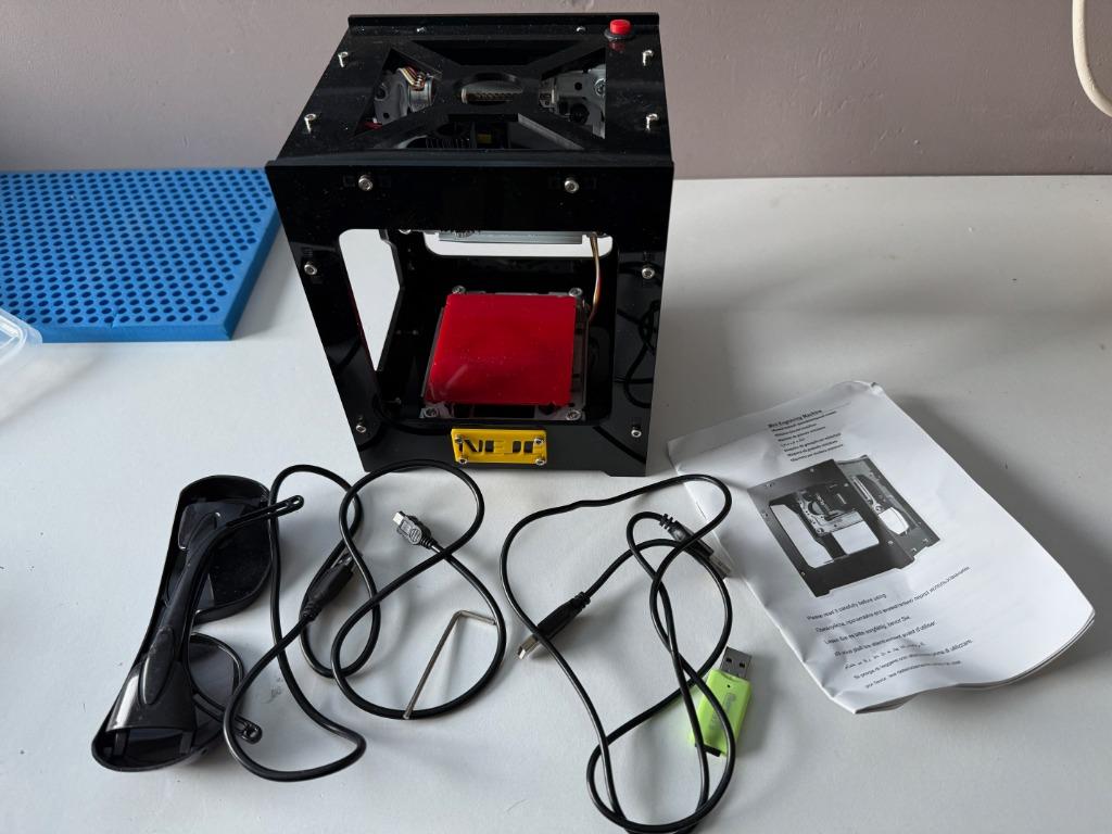 Neje mini Engraver machine, Ophalen of Verzenden, Gebruikt, Gereedschap of Accessoires