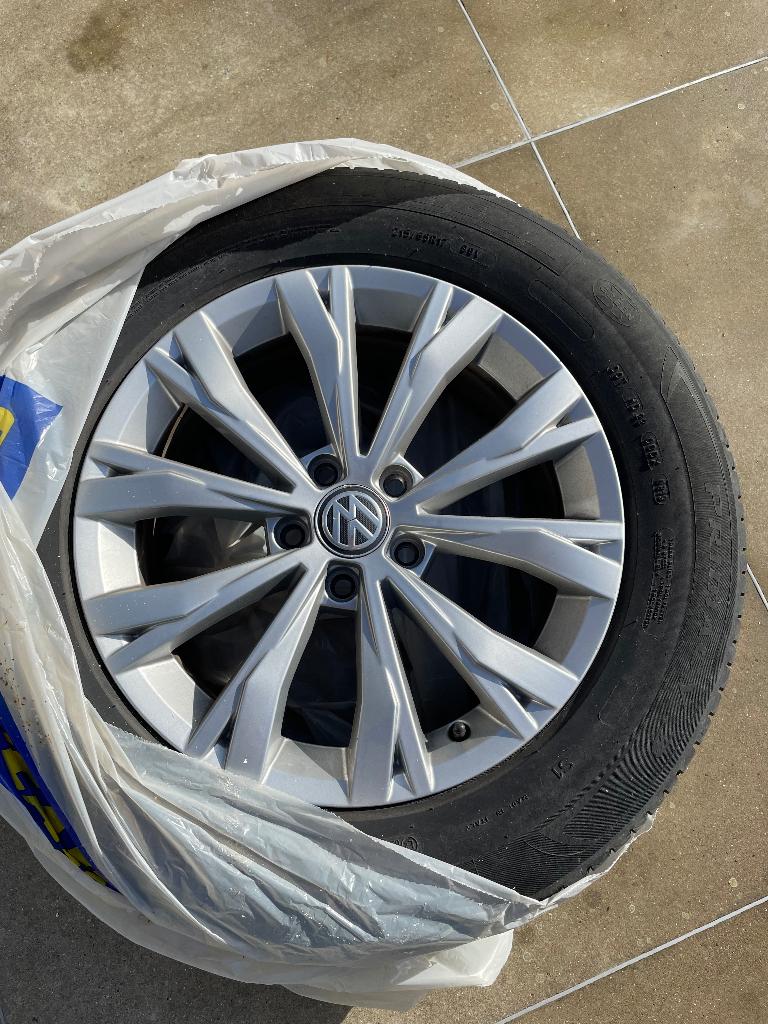 Originele vw tiguan velgen, Ophalen, Velg(en), 17 inch, Personenwagen