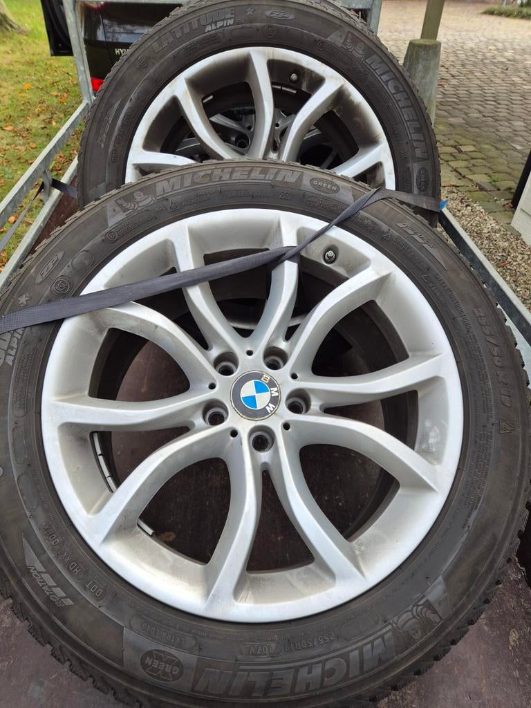 Jantes en alliage d'origine BMW Styling 594 - X5/X6 - 395 €, Pneus hiver, Utilisé, Jante(s), 19 pouces