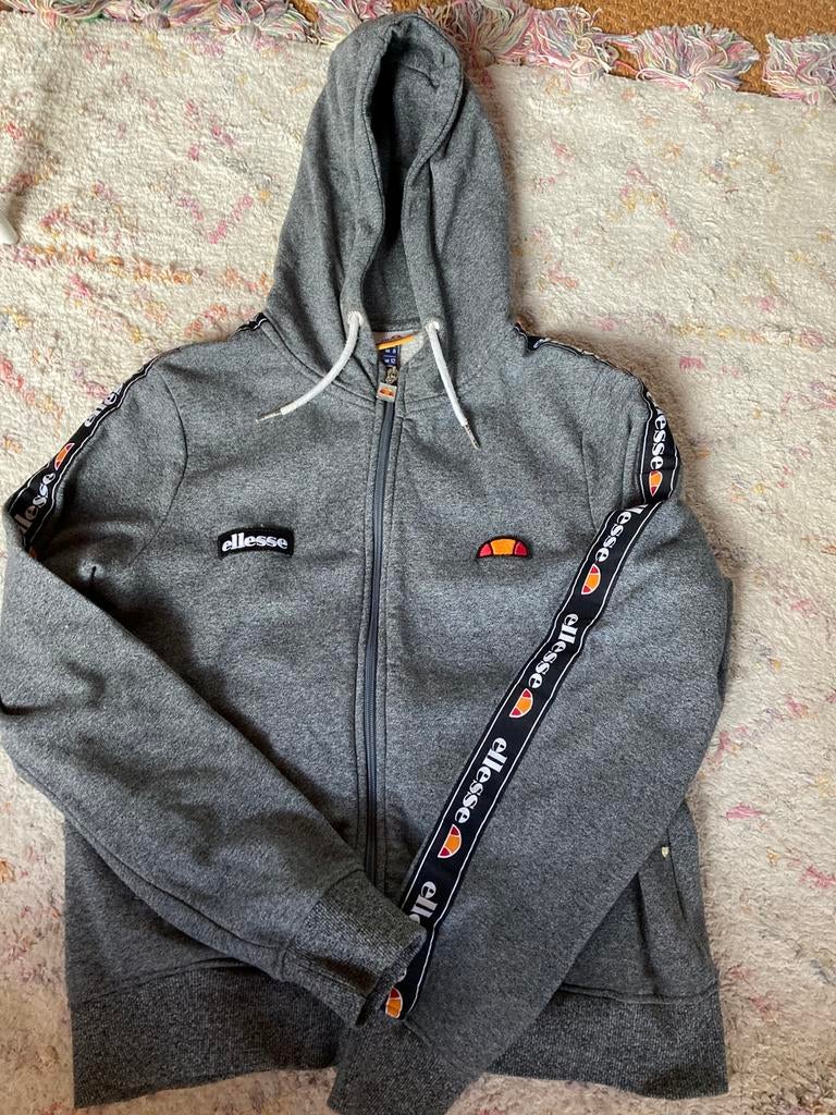 Pull zippé de taille moyenne Ellesse, Gris, Enlèvement ou Envoi, Autres tailles, Ellesse