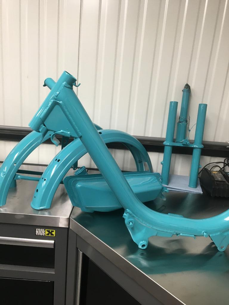 Poederlakken, Ophalen