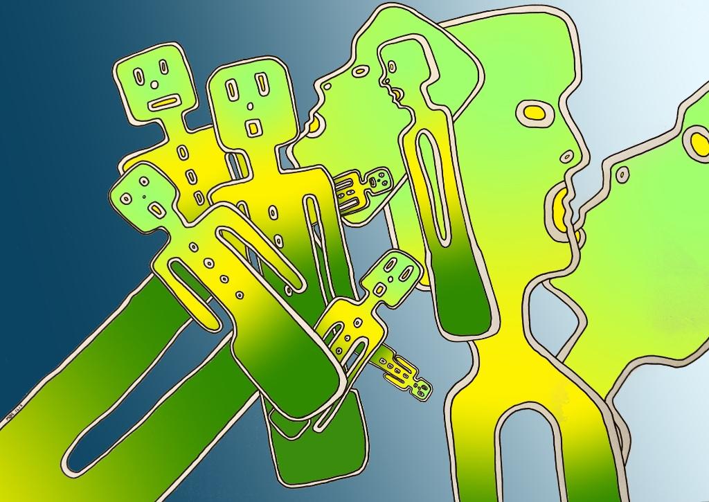 HYDROGÈNE, Antiquités & Art, Art | Peinture | Moderne, Enlèvement ou Envoi