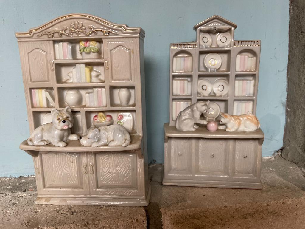 Céramique - Petits buffets chats et chiens, Envoi