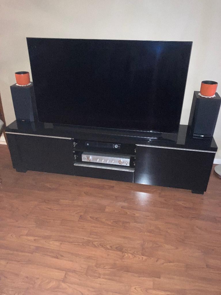 TV Meubel en bijpassende salontafel, Ophalen, Zo goed als nieuw, Modern