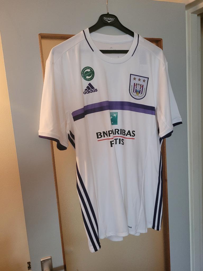 Anderlecht Collector T XL shirt en gesigneerd, Maat XL, Ophalen of Verzenden, Nieuw, Shirt