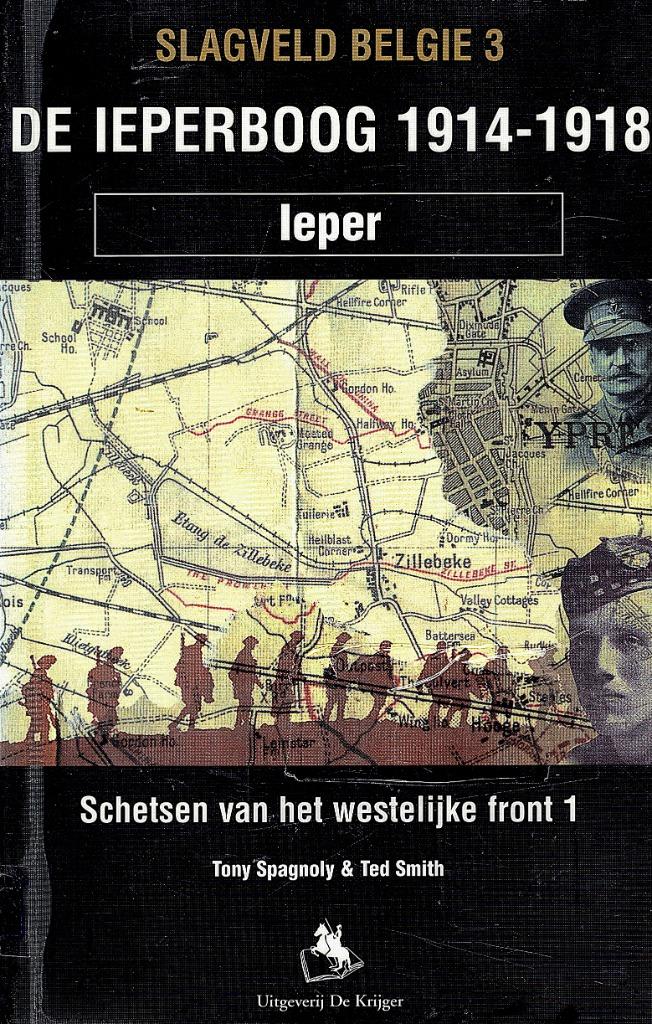De Ieperboog 1914-1918. Schetsen van het westelijke front,, Boeken, Oorlog en Militair, Gelezen, Voor 1940, Ophalen of Verzenden
