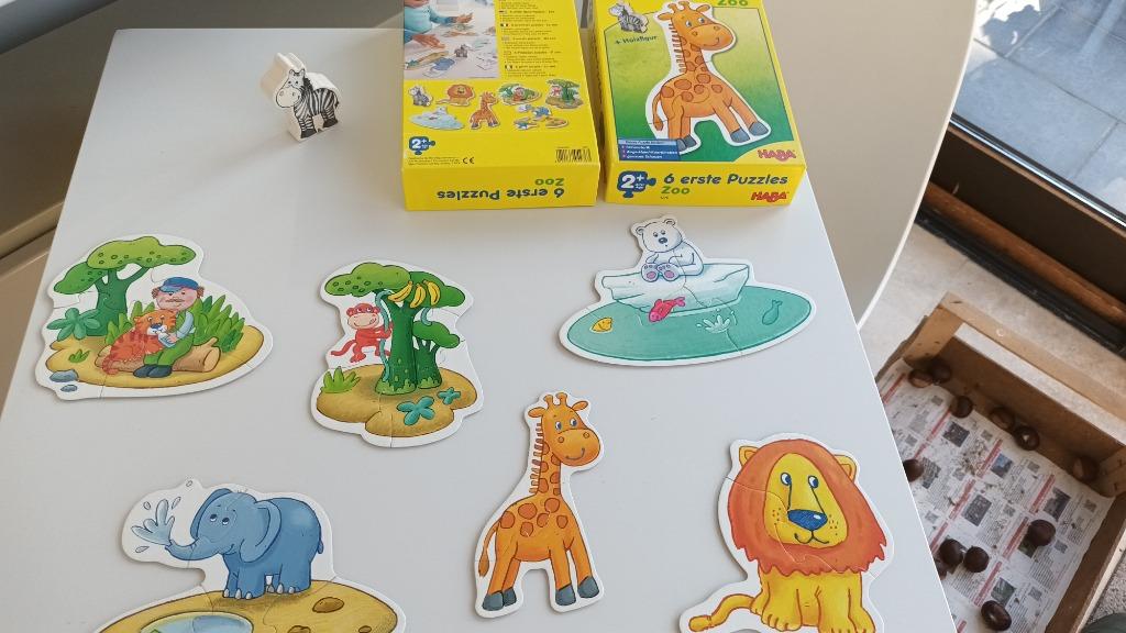Puzzle - 6 pièces - Haba, Enlèvement ou Envoi, Moins de 10 pièces, Comme neuf, 2 à 4 ans