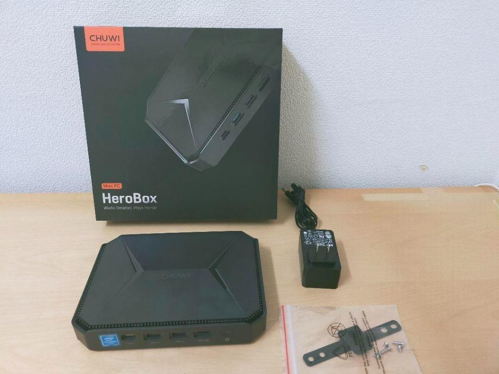 Chuwi Herobox Intel Celeron J4125 Mini-PC NUC, Ophalen of Verzenden, Zo goed als nieuw