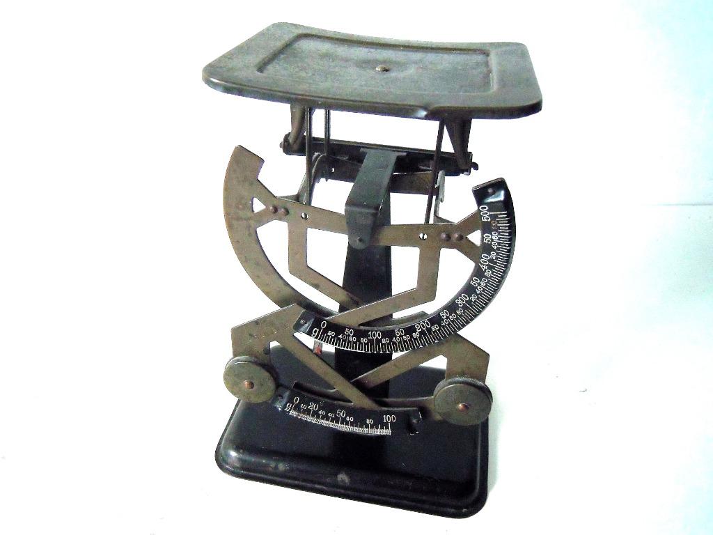 Oude BILATERAL post weegschaal - balans voor brieven, Ophalen of Verzenden
