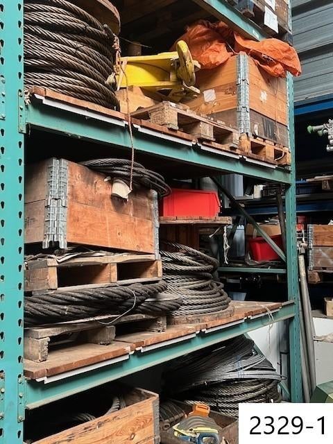 2329. Partij staalkabels / rvs kabels, Enlèvement, Utilisé
