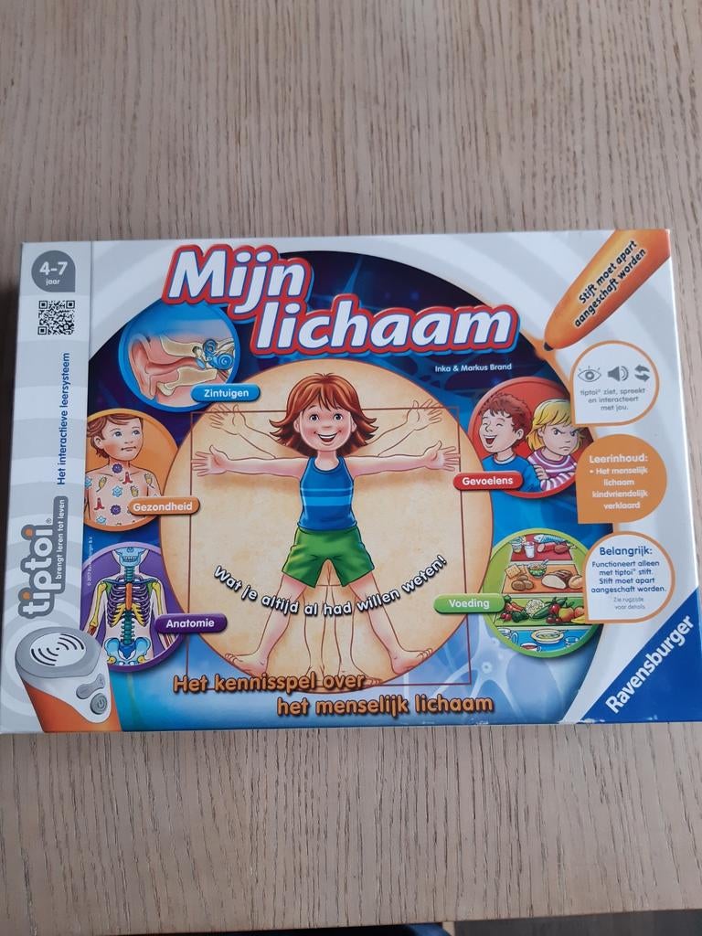 Tof Tiptoi spel Mijn lichaam, Ophalen