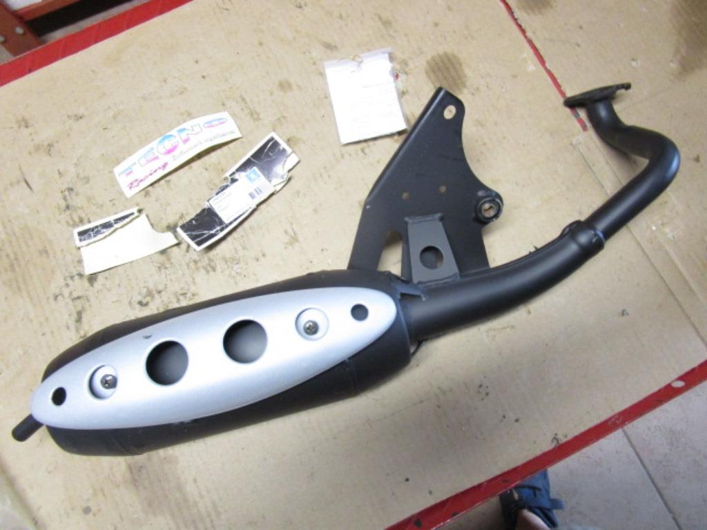 Tecno Straight uitlaat voor scooters met CPI 50cc 2takt blok, Ophalen of Verzenden, Nieuw, Uitlaat