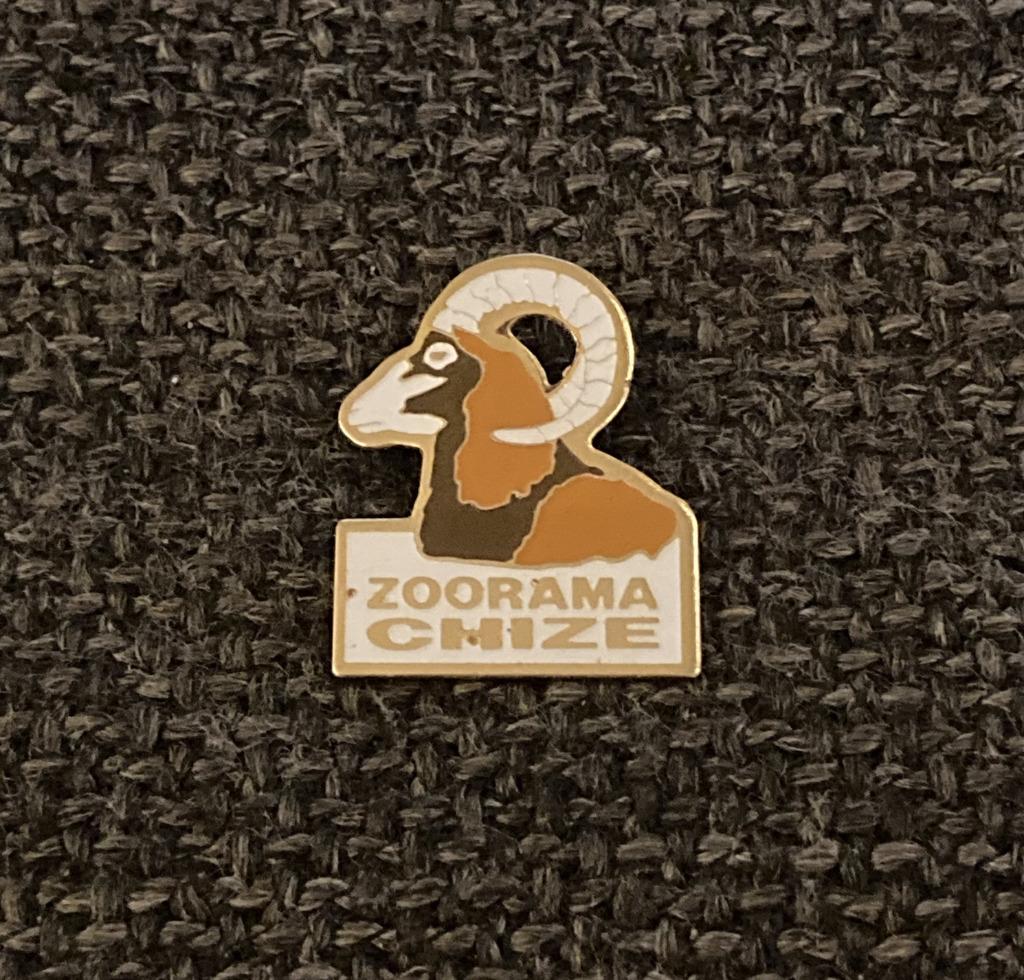 PIN - ZOORAMA CHIZE - FRANCE - BOK - STEENBOK - IBEX, Verzenden, Gebruikt, Dier of Natuur, Speldje of Pin