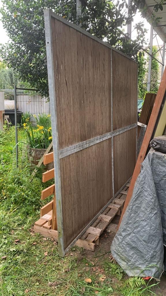 Onderdelen paardenstal - poort en toebehoren, Tuin en Terras, Schuttingen, Ophalen, Gebruikt