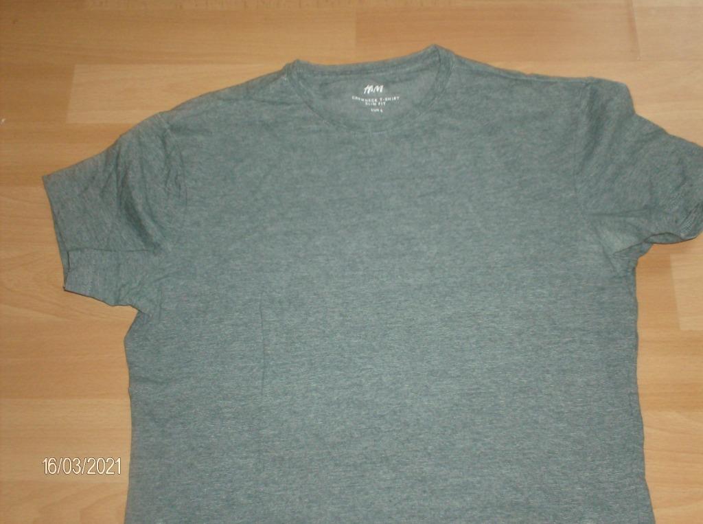 T-shirt groen merk h&m – maat s – slim fit, Kleding | Heren, T-shirts, Ophalen of Verzenden, H&M, Gedragen, Groen