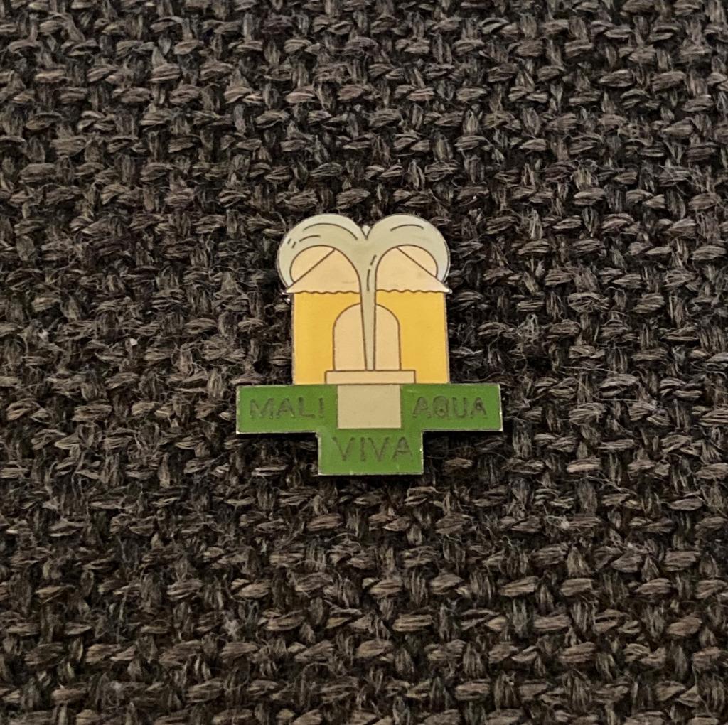 PIN - MALI AQUA VIVA, Verzenden, Gebruikt, Stad of Land, Speldje of Pin