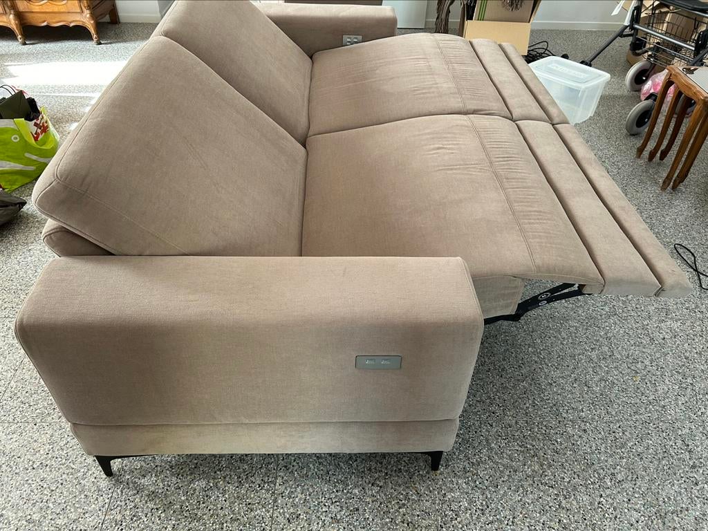 Zetel 3-zit met 2 relaxen Edra - Pariso, Ophalen, Zo goed als nieuw