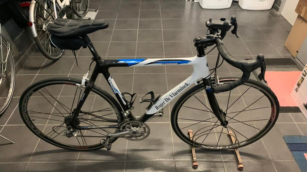 Roger De Vlaeminck carbon koersfiets te koop, Carbon, Heren, Zo goed als nieuw, Ophalen