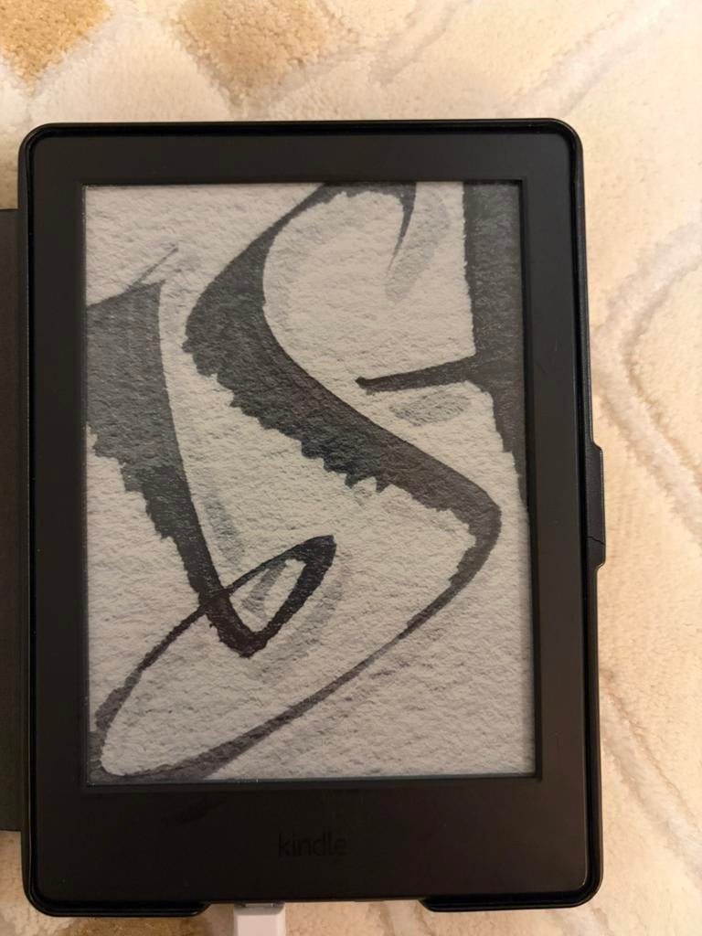 Amazon Kindle with case, Computers en Software, E-readers, Ophalen of Verzenden, Zo goed als nieuw