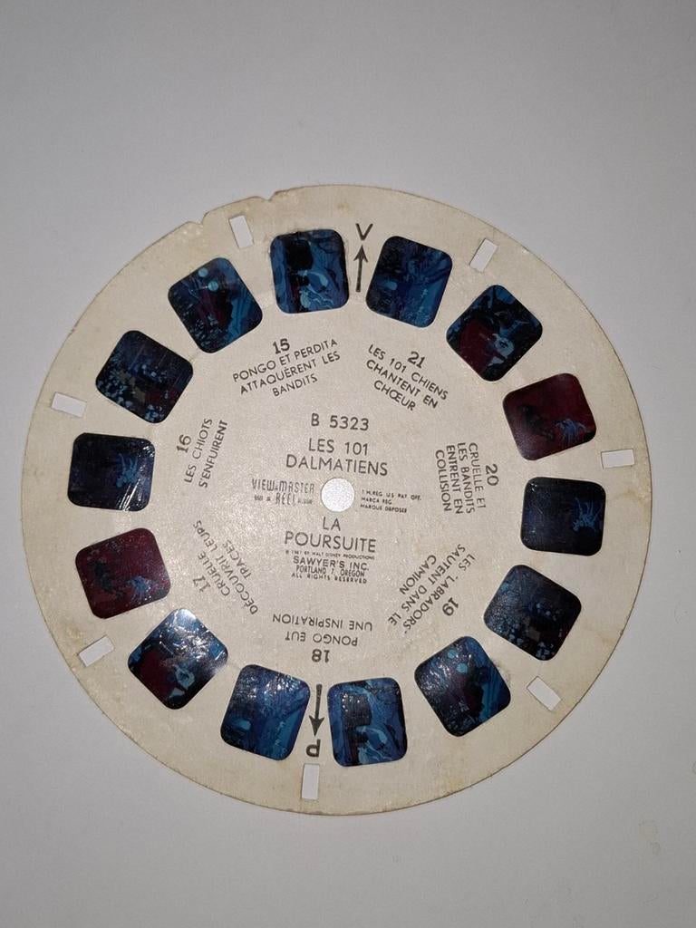 Viewmaster : 101 dalmatiens, B5232, Collections, Envoi